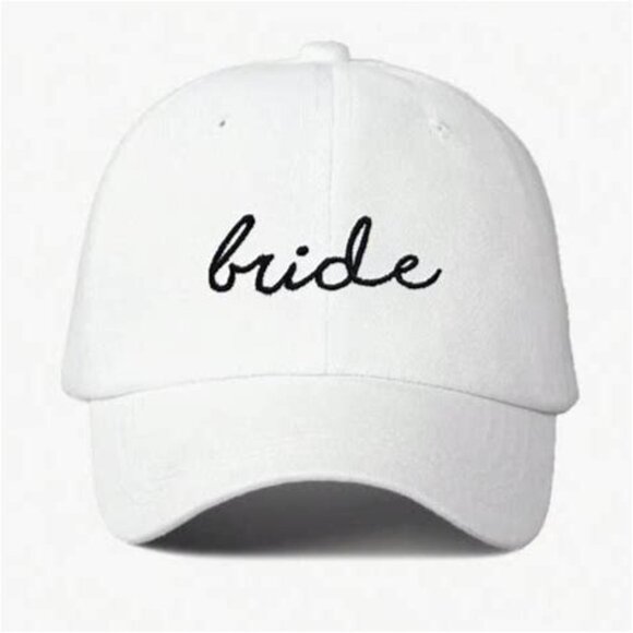 Bellissima Accessories - Bellissima Collection Women's Bride Baseball Cap